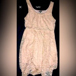 Lily Rose Sleeveless Lace Dress